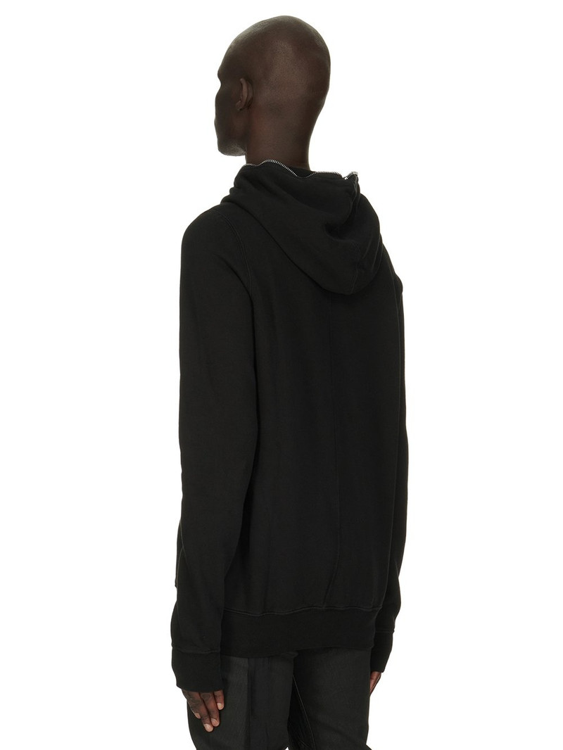 Black Porterville Cotton Gimp Hoodie 3