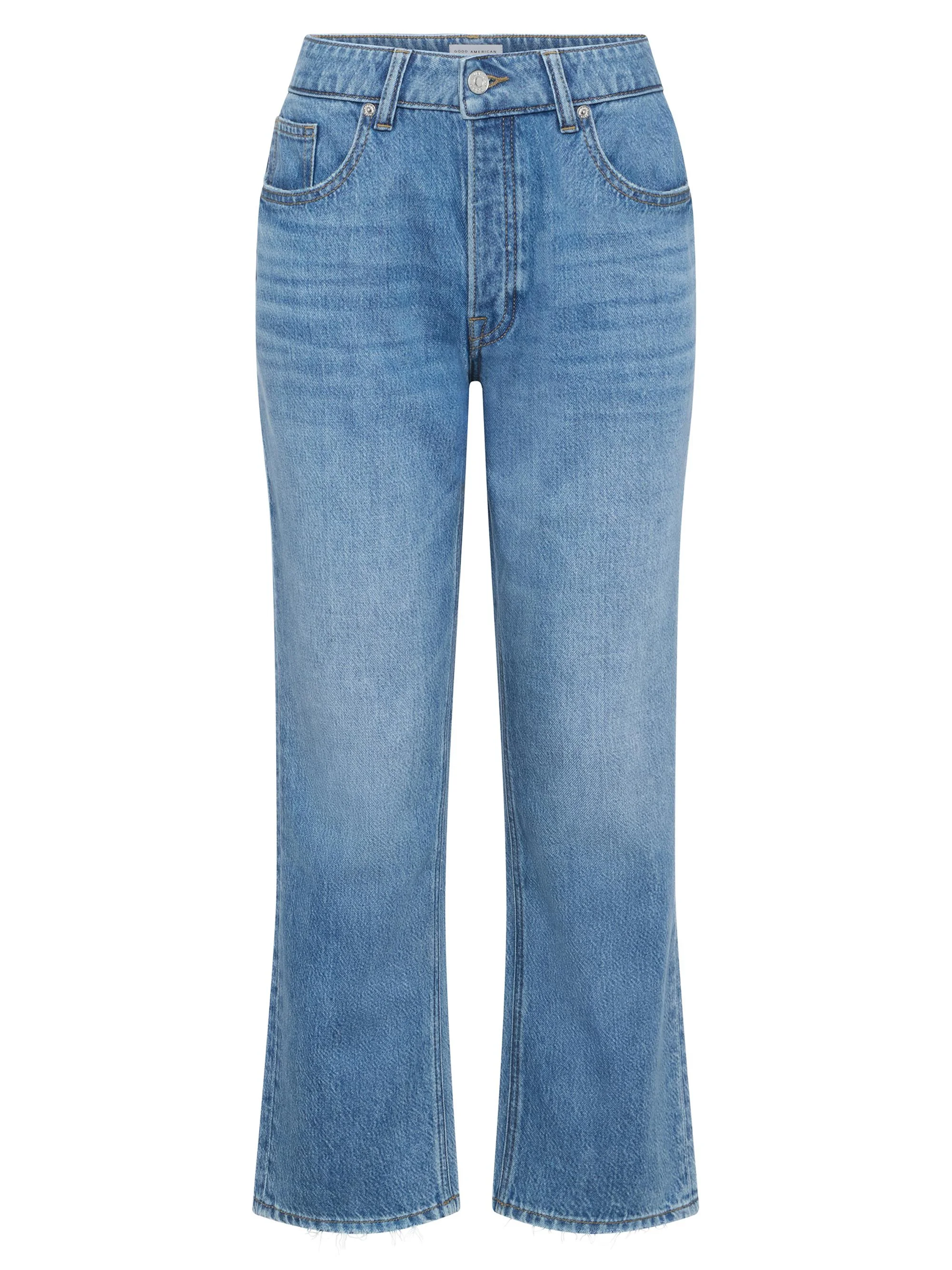 Women's Weightless Boyfriend Crop Jeans - Indigo - 1