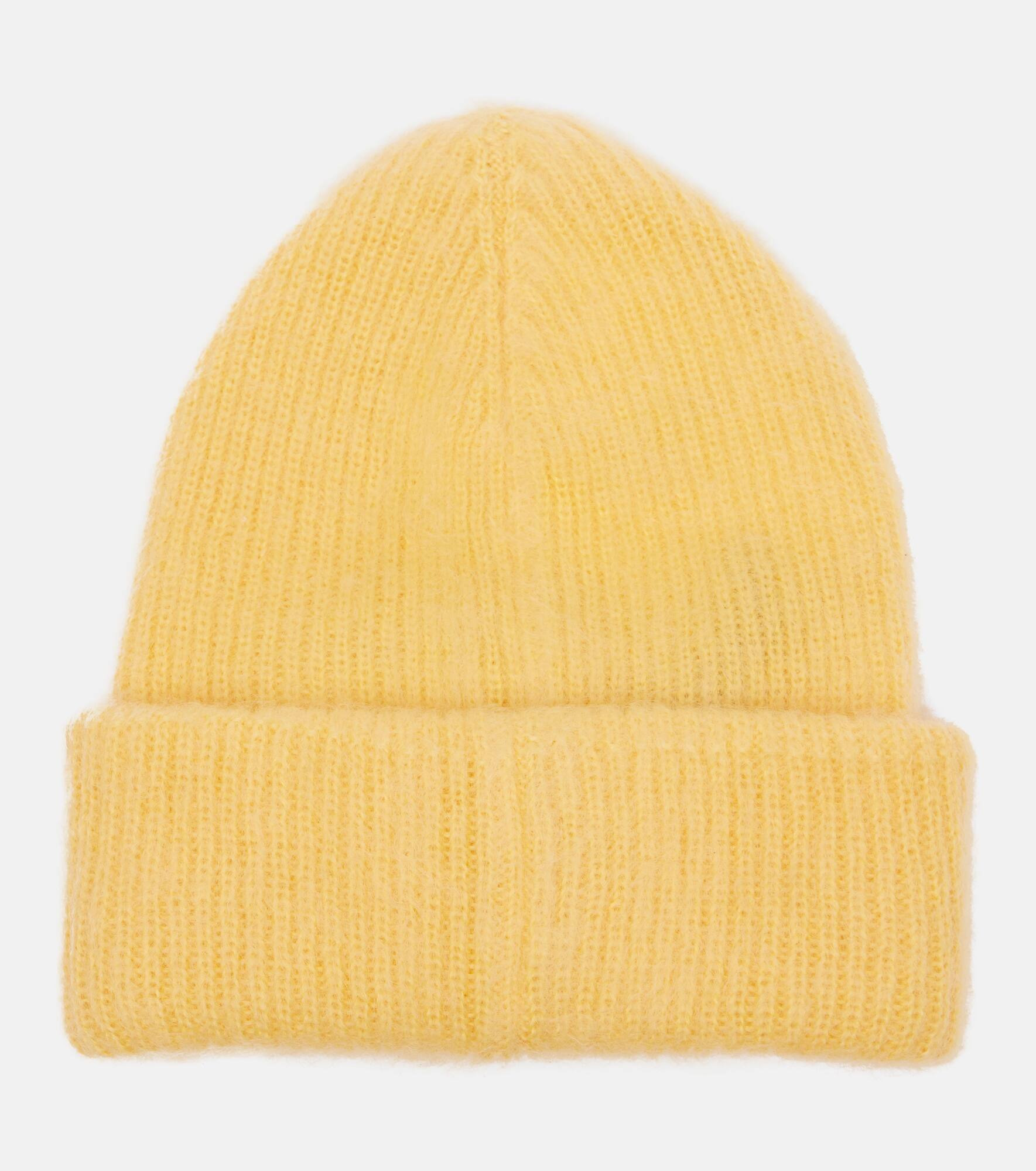 Logo mohair and wool-blend beanie - 4