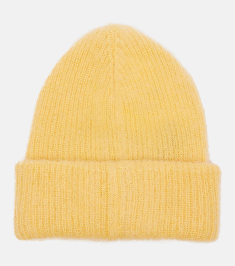 Logo mohair and wool-blend beanie 4