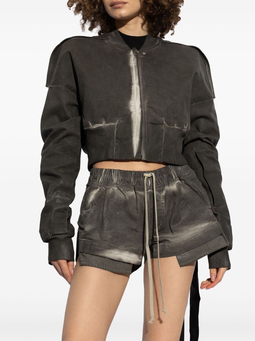 bleach-wash jacket - 3