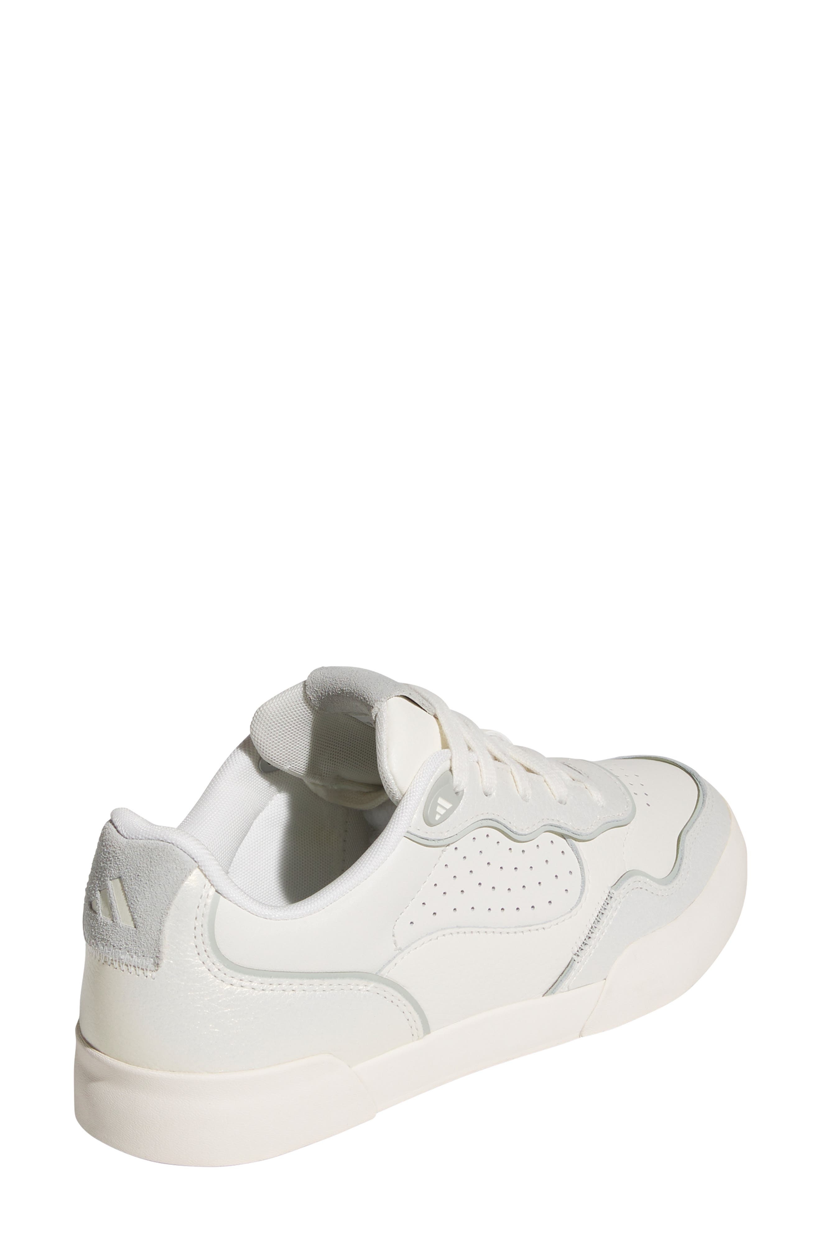 adidas Retrocross 25 Spikeless Golf Shoe in Off White/Wonder Silver/Gum at Nordstrom - 2