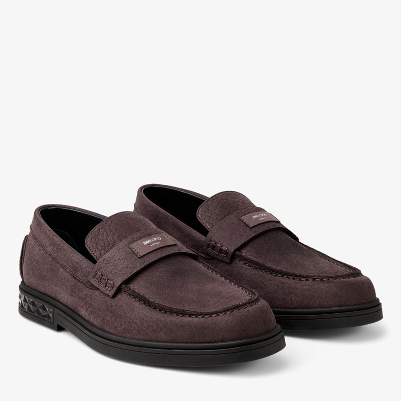 Josh Driver
Oxblood Embossed Nubuck Leather Shoes 2