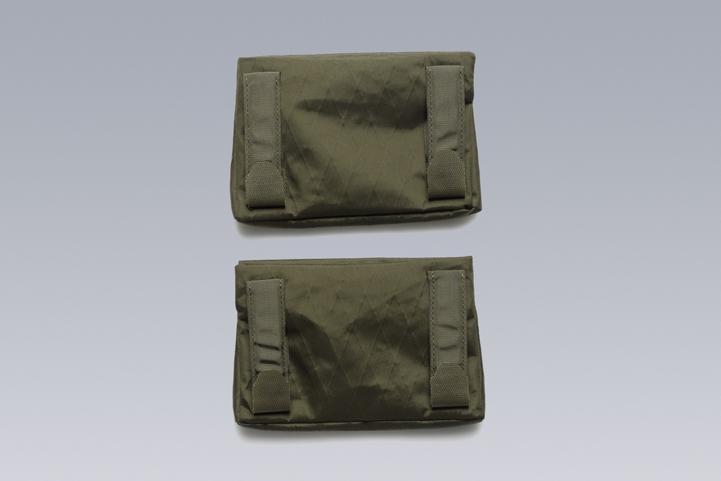 3A-MZ5 Modular Zip Pockets (Pair) Olive ] [ This item sold in pairs ] - 2