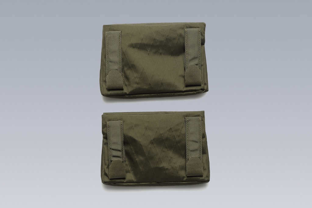 3A-MZ5 Modular Zip Pockets (Pair) Olive ] [ This item sold in pairs ] - 2