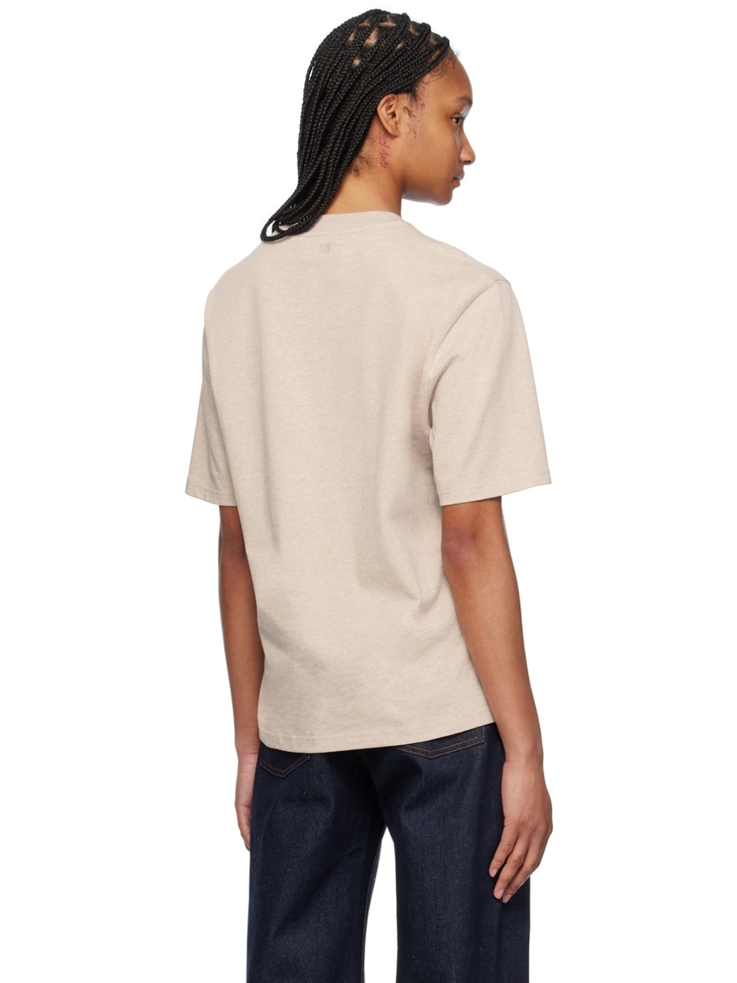 Beige Ami De Cœur T-Shirt - 3