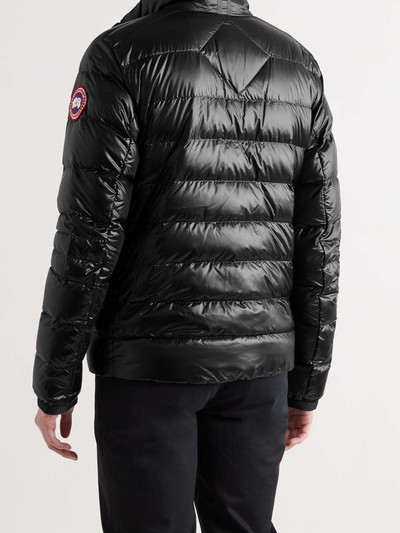 Canada Goose Crofton Slim-Fit Quilted Recycled Nylon-Ripstop Down Jacket outlook