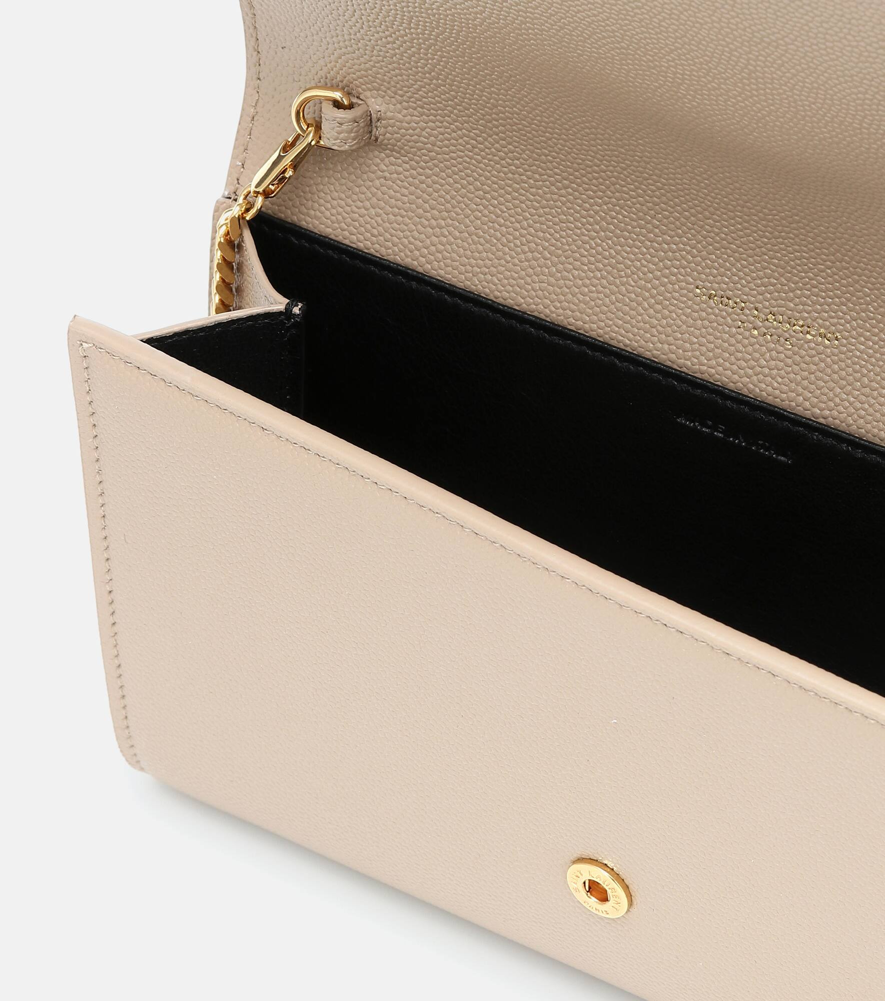 Uptown leather wallet on chain - 3