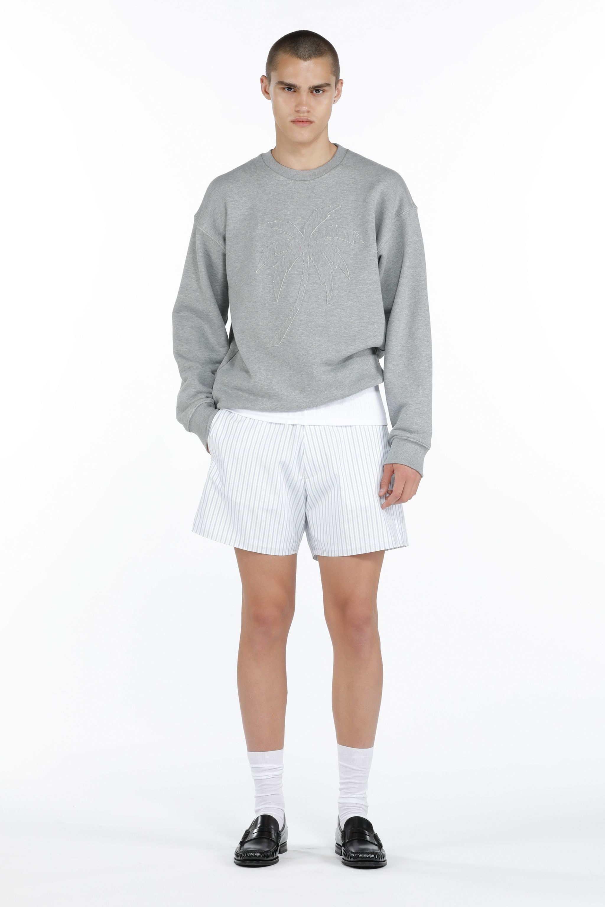 LOGO-APPLIQUÉ COTTON SWEATSHIRT - 4