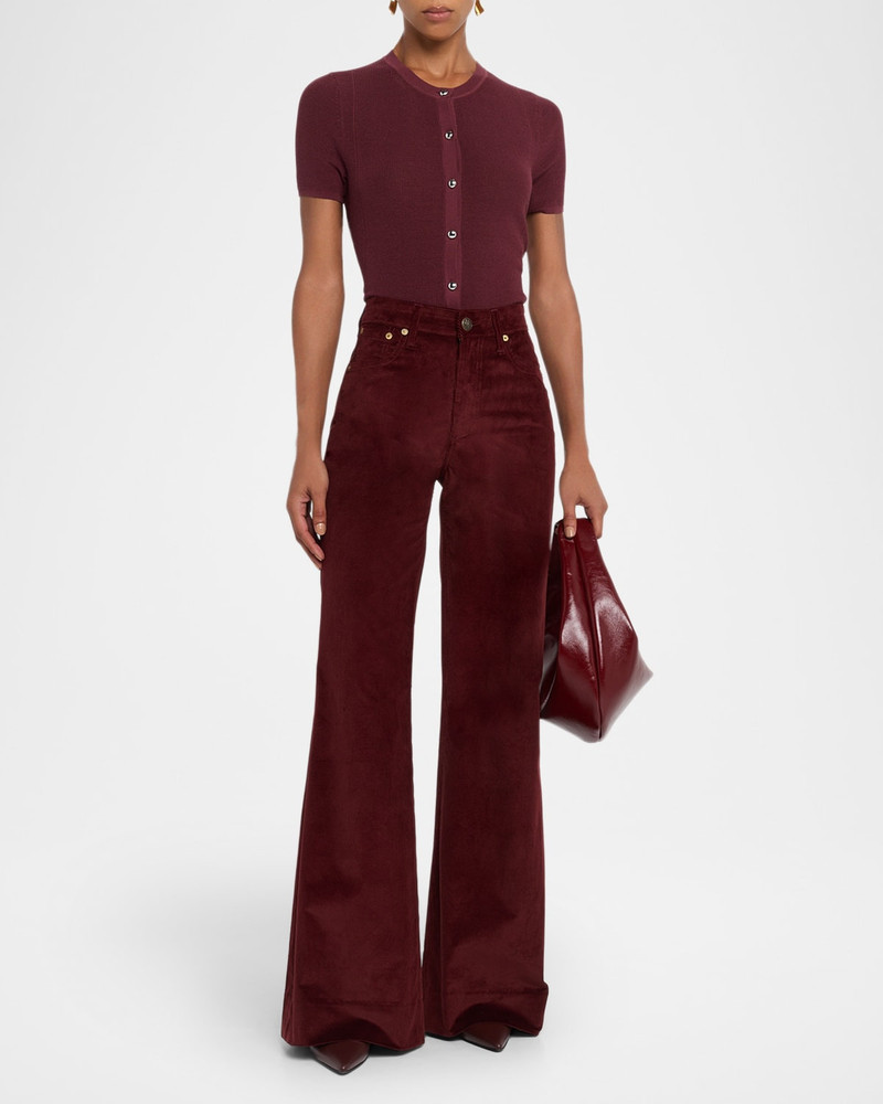 rag & bone Skylar High-Rise Corduroy Trousers outlook