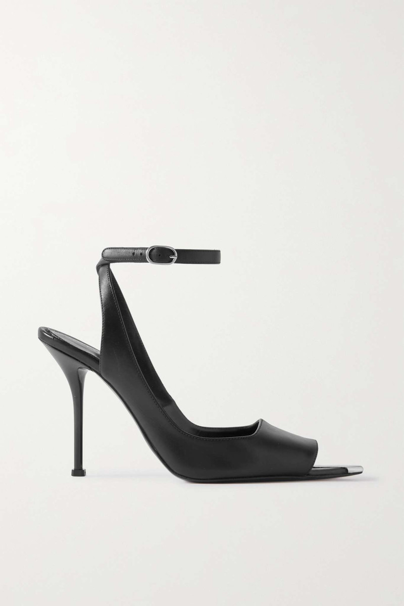 Punk leather sandals - 1