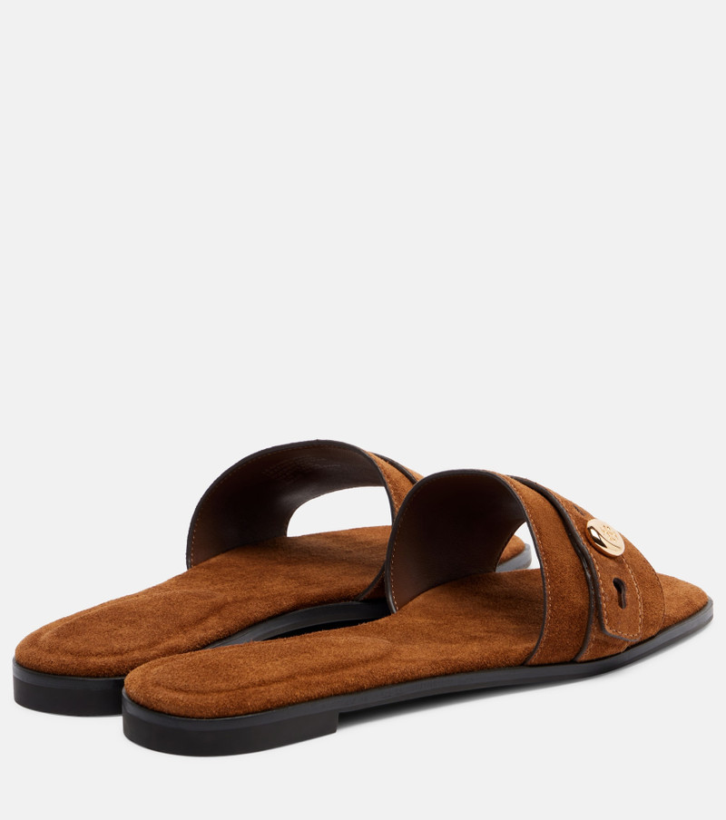TORY BURCH Romy suede slides outlook