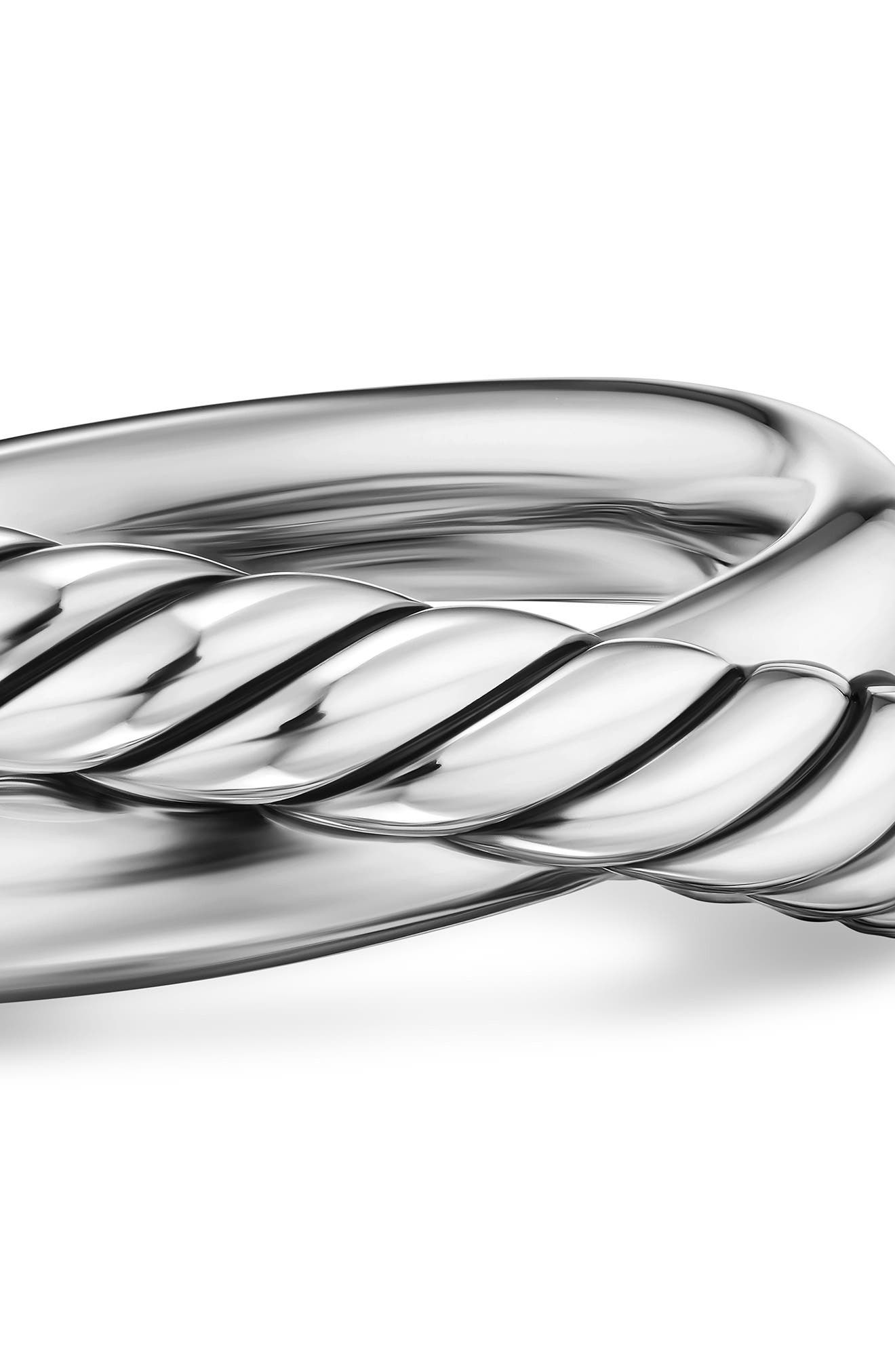 David Yurman Crossover Two Row Ring in Sterling Silver, 7.4mm at Nordstrom - 4