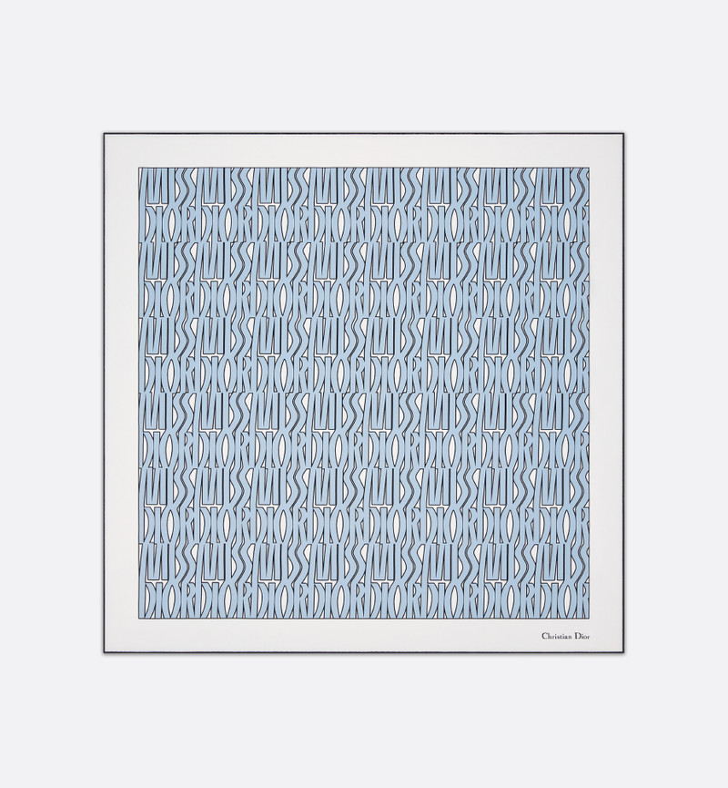 Miss Dior Allover 90 Square Scarf 1