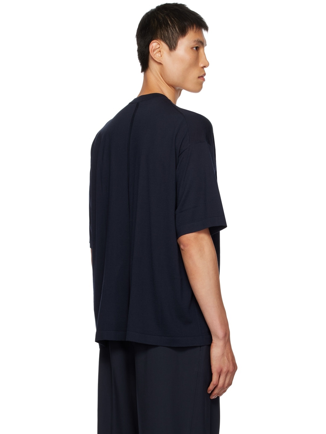 Navy Dlomu T-Shirt - 3