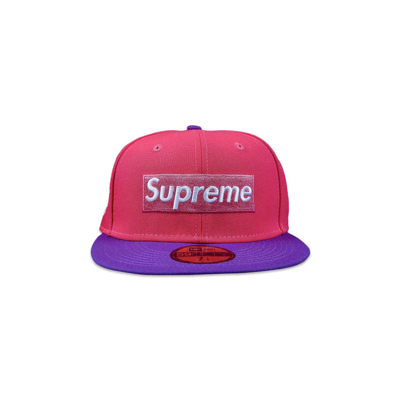 Supreme 2-Tone Box Logo New Era 'Coral' - 1
