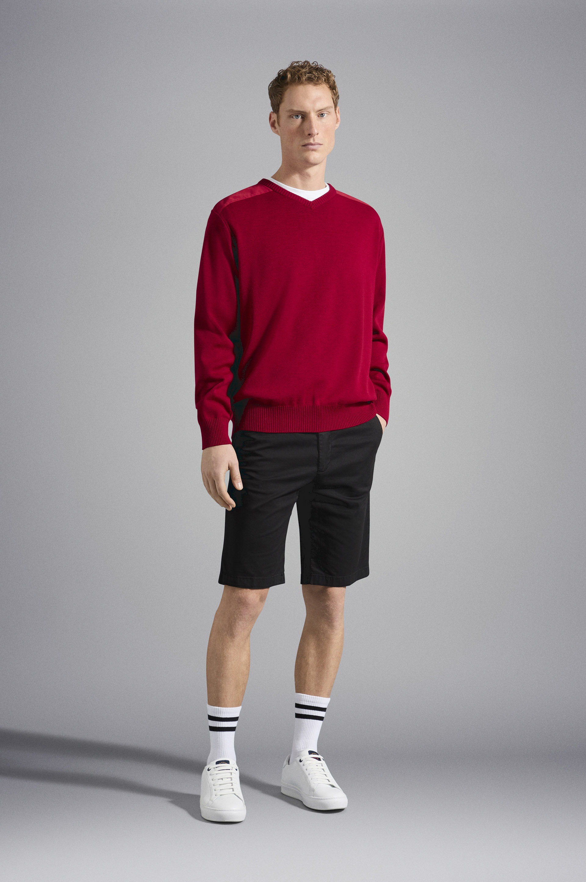 STRETCH COTTON BERMUDA - 2