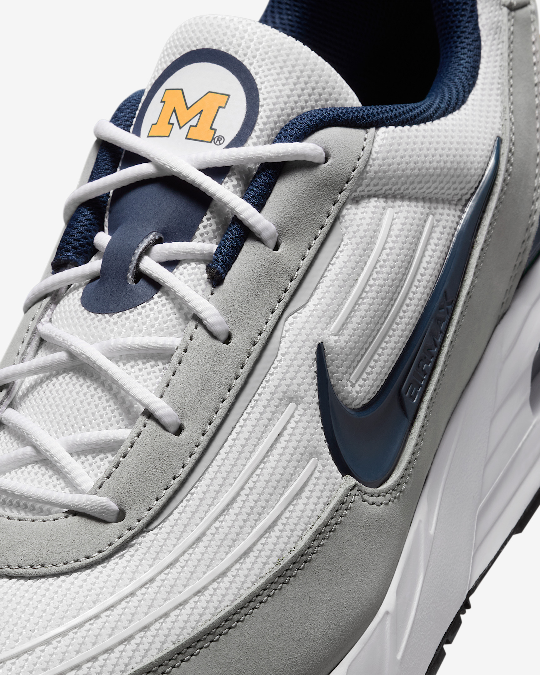 Nike College Air Max Verse (Michigan) Men's Shoes - 7