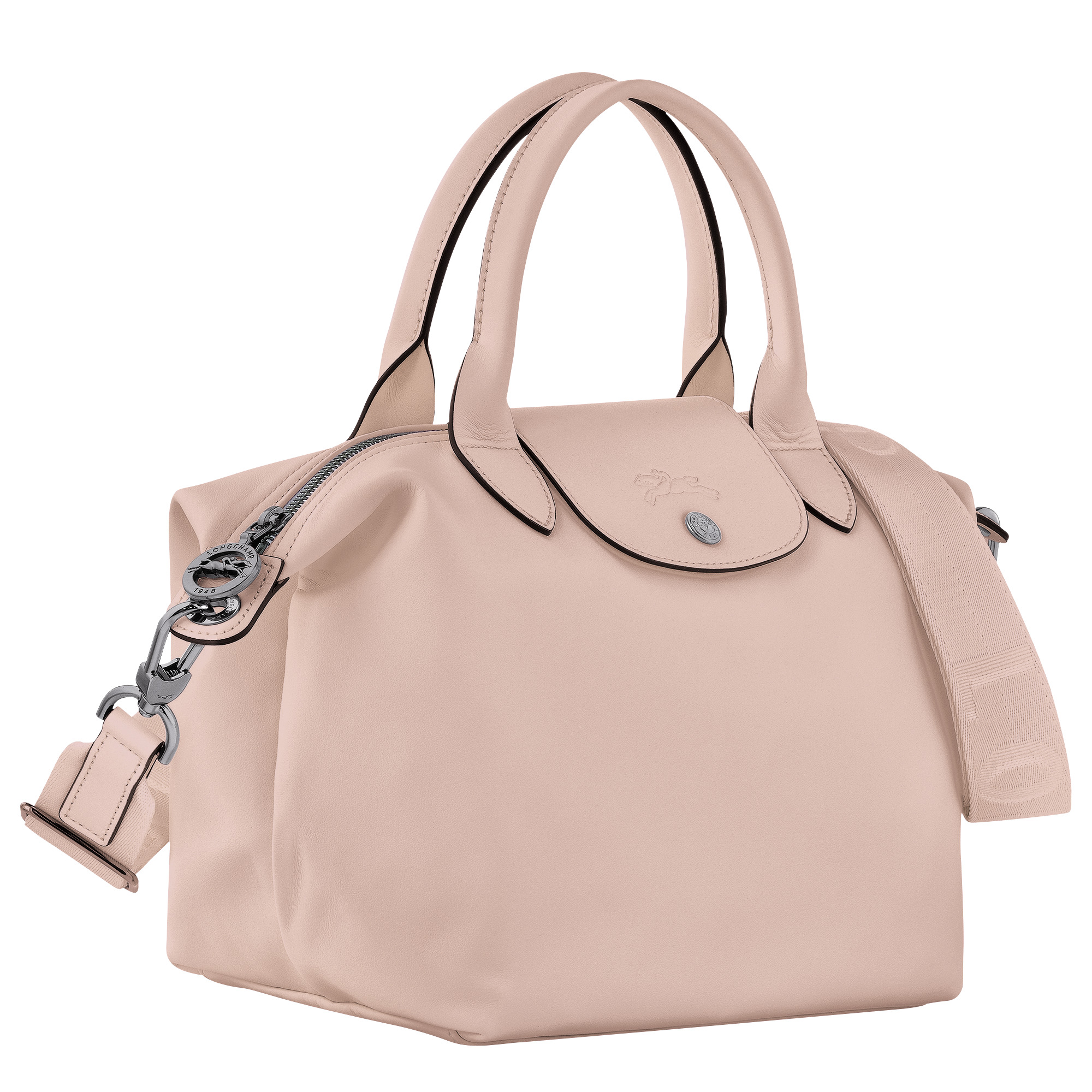 Le Pliage Xtra S Handbag Nude - Leather - 3