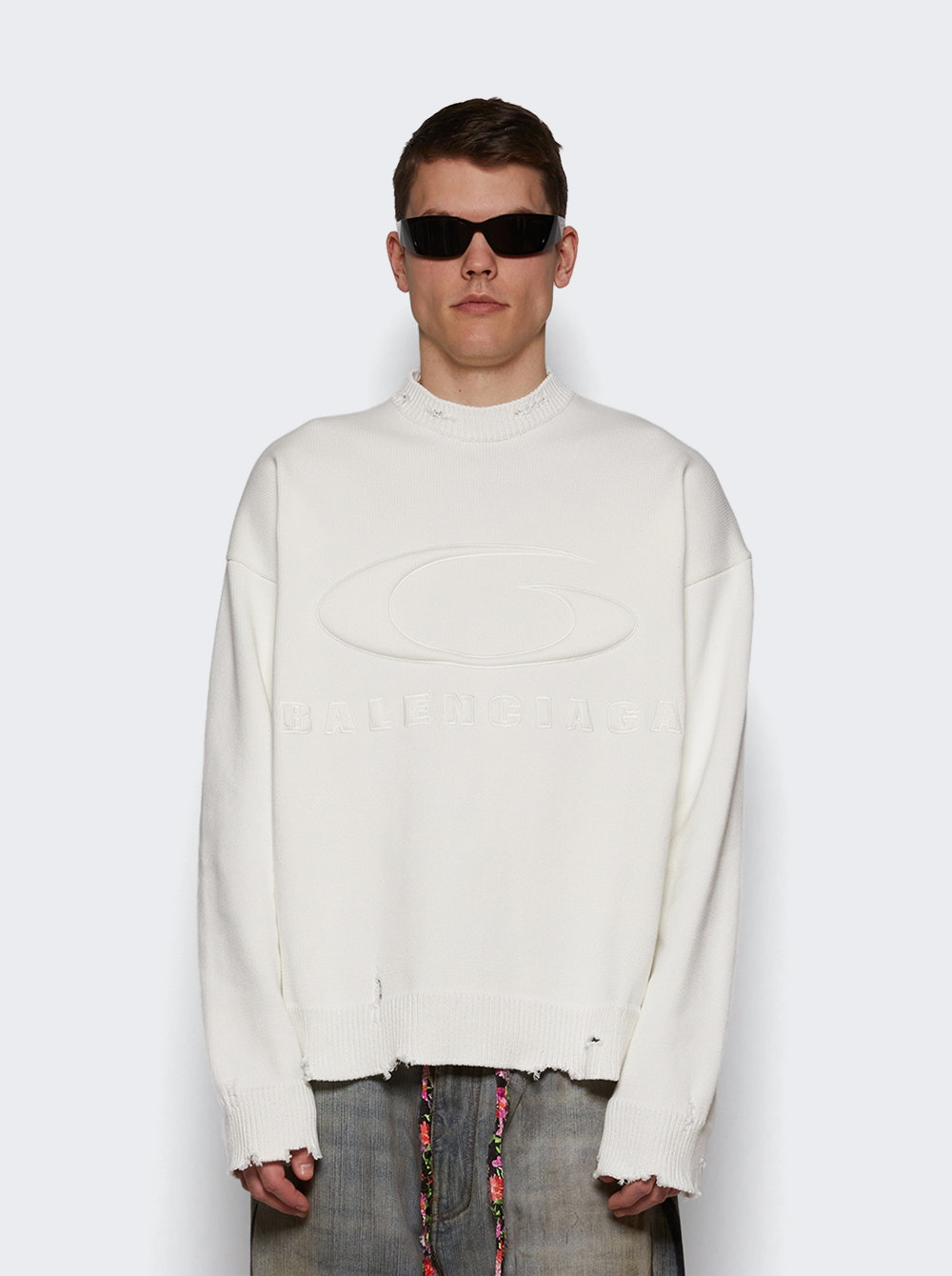 Crewneck Sweater Light Heather Grey - 2