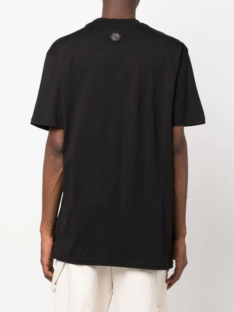 logo print T-shirt 4