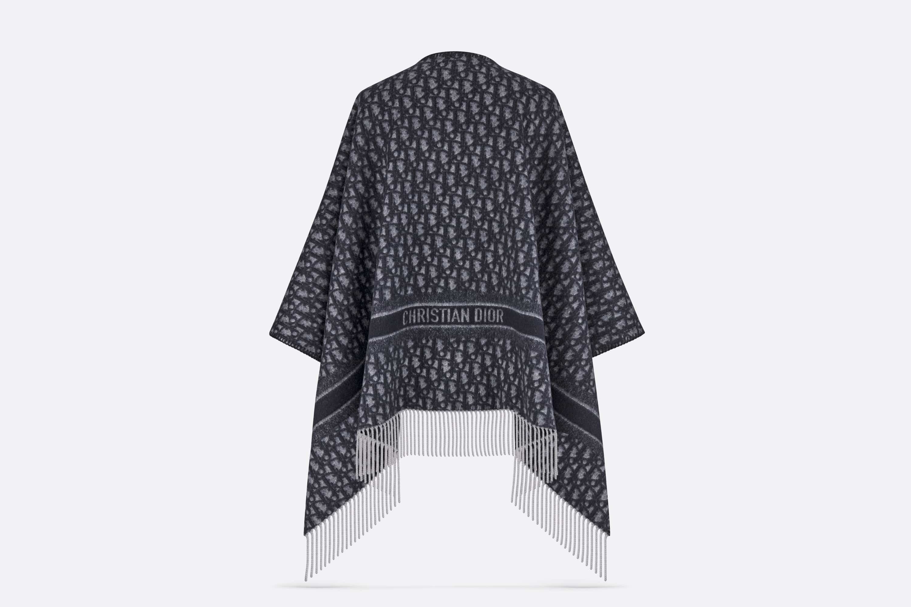 Dior Oblique Poncho - 6