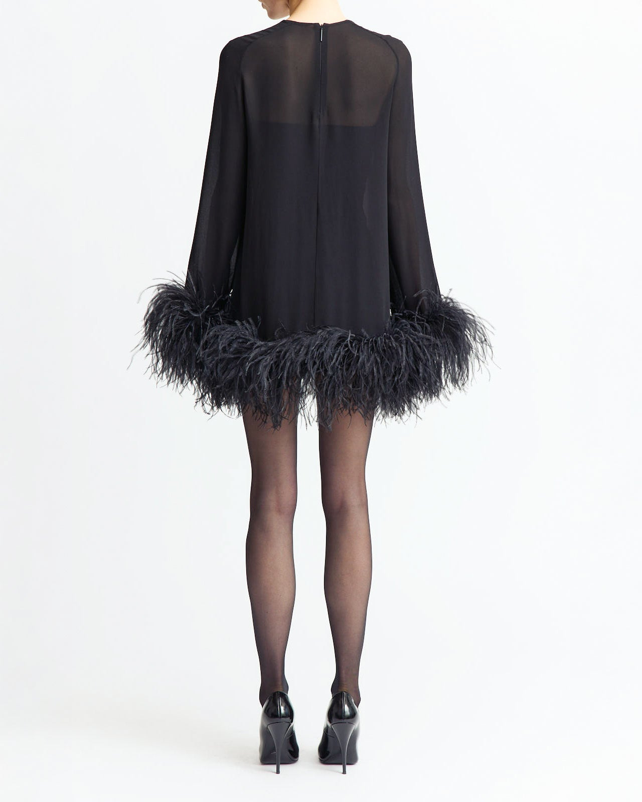 HODI MINI DRESS IN GEORGETTE - 4