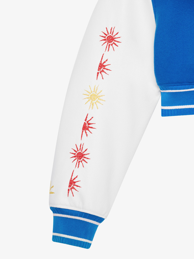 BOMBER JACKET IN WOOL WITH GIVENCHY EMBROIDERIES 7