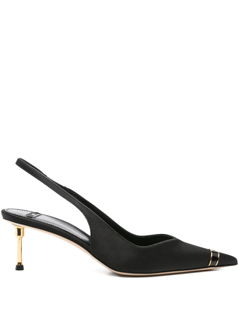 Elisabetta Franchi 60mm Slingback Pointed-toe Pumps 1