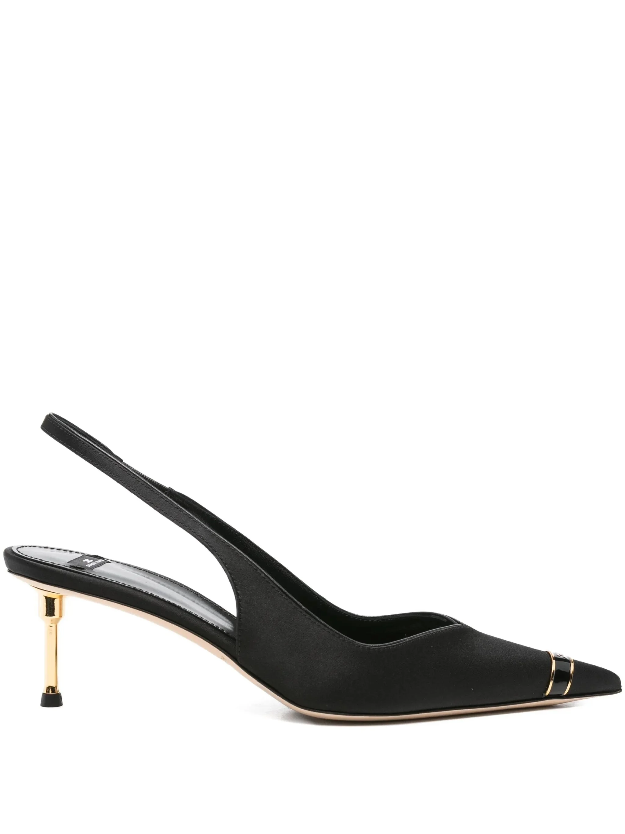 Elisabetta Franchi 60mm Slingback Pointed-toe Pumps - 1