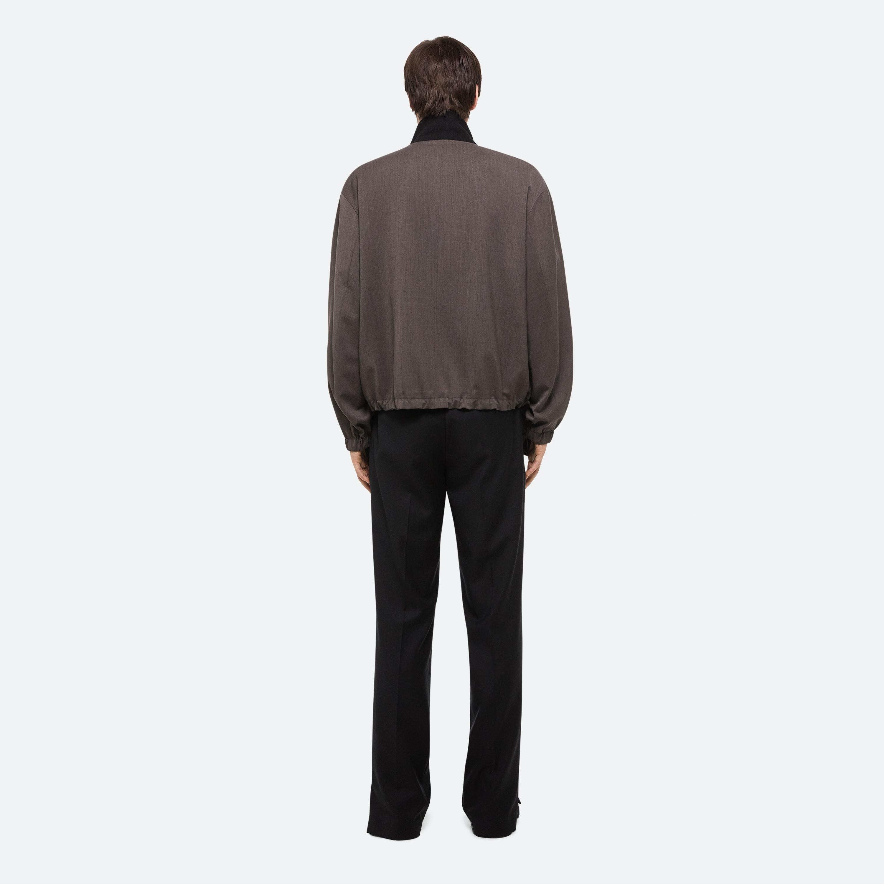 RELAXED WOOL BOMBER - 5