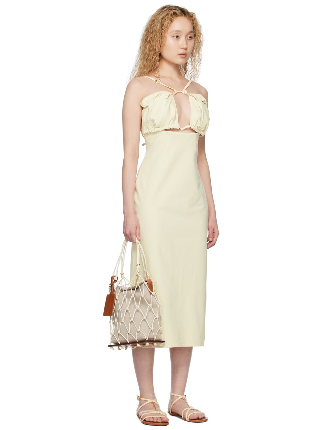 Off-White Le Raphia 'La Robe Bikini' Midi Dress - 2