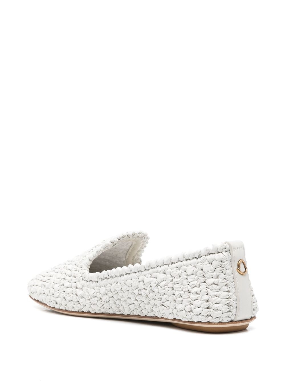 interwoven-design slippers - 3