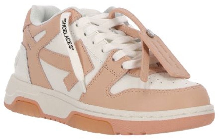 (WMNS) Off-White Out Of Office Low-Top Sneaker 'Tan White' OWIA259S23LEA0013401 - 2