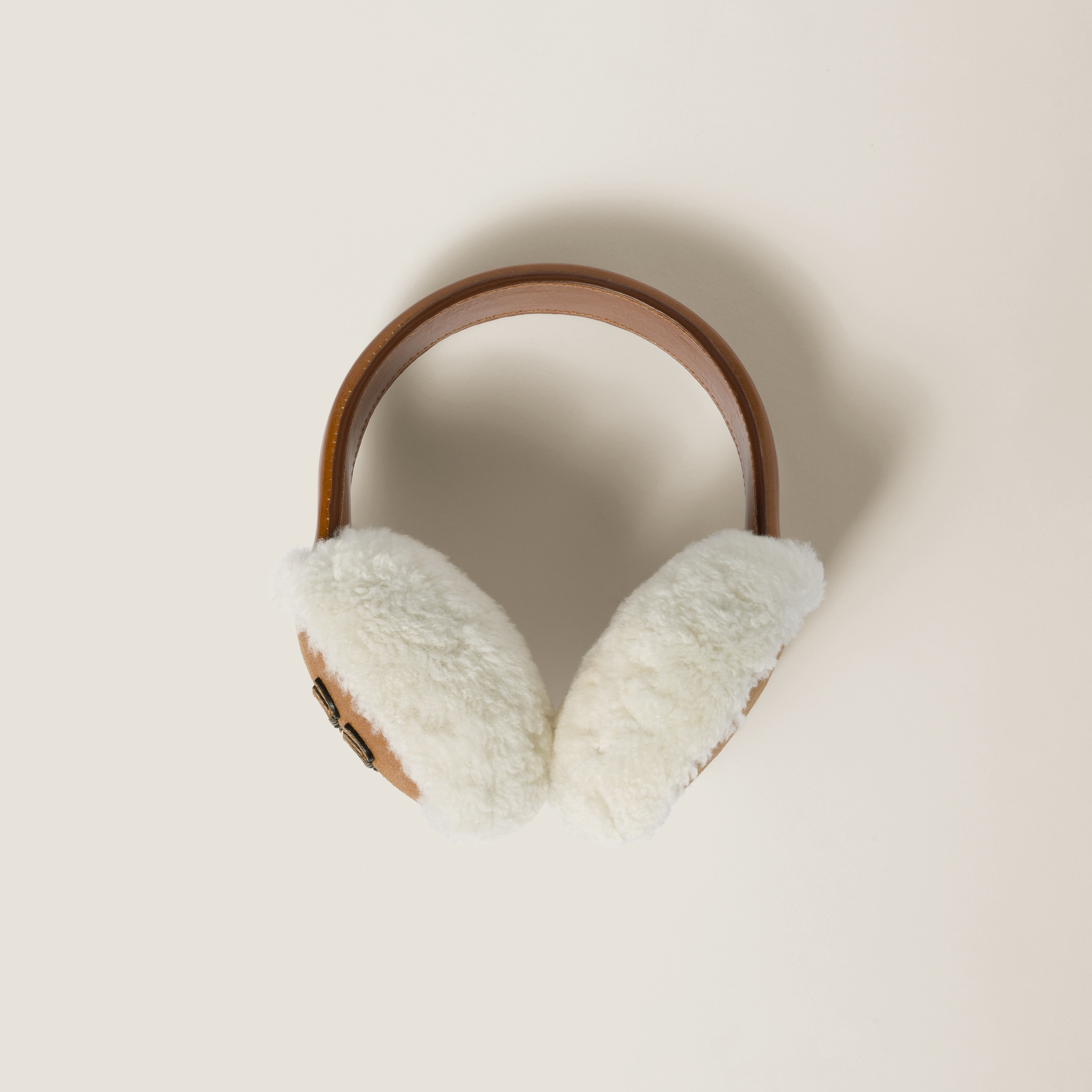 Shearling earmuffs - 1