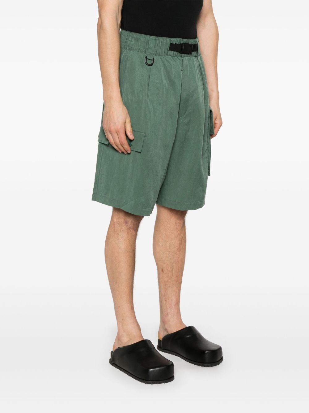 twill cargo shorts - 3