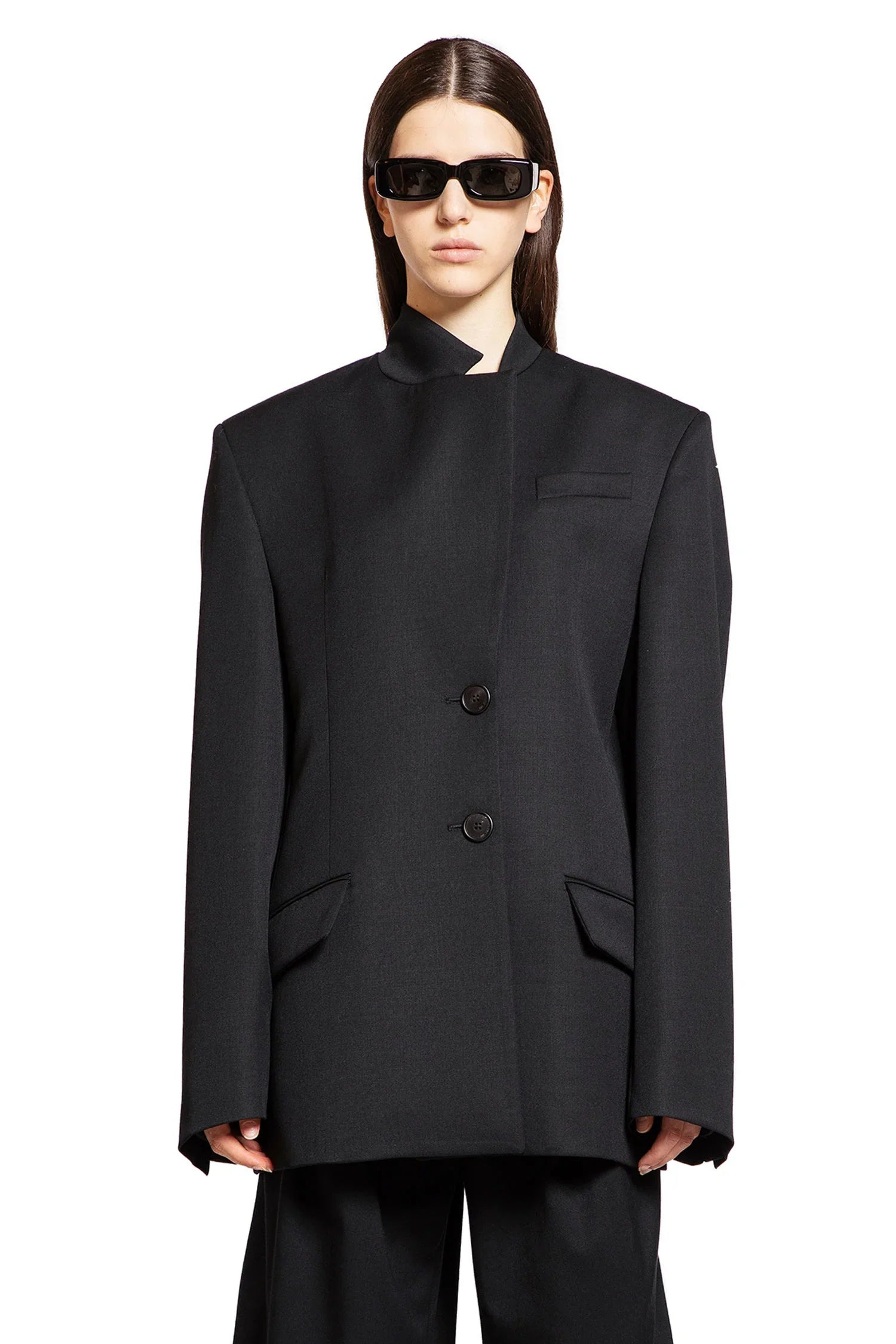 Wool-Gabardine-Blazer - 1