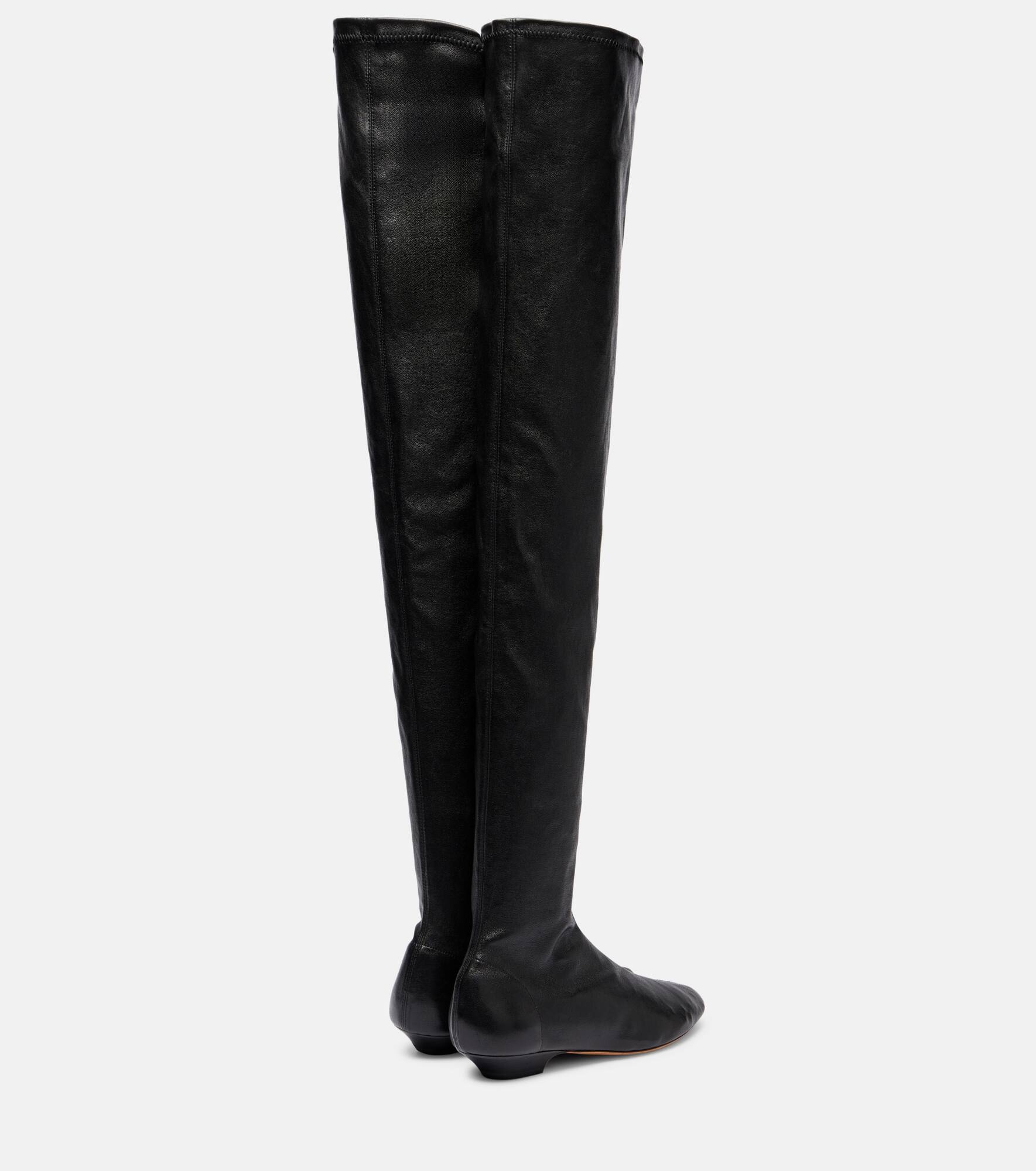 Apollo leather over-the-knee boots - 2