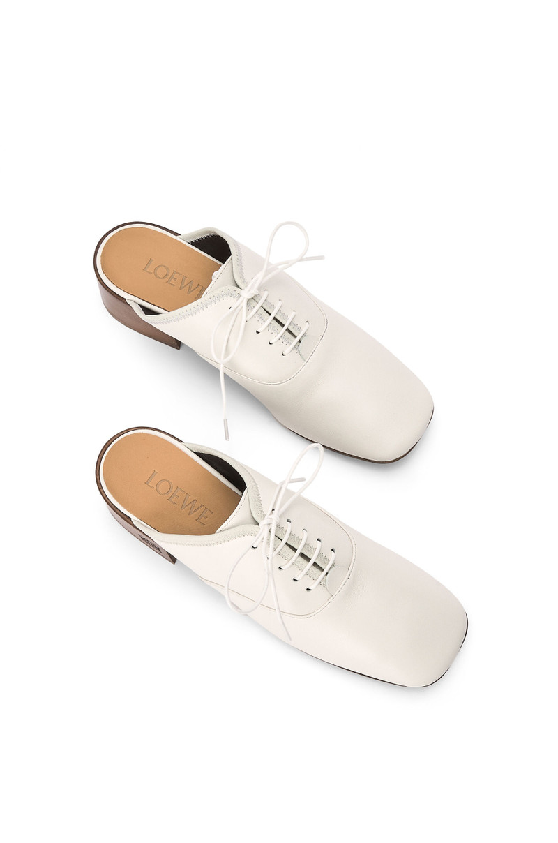 Slip on soft derby in lambskin 3