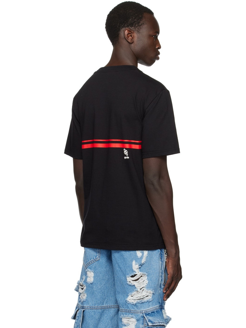 Black Striped T-Shirt 3