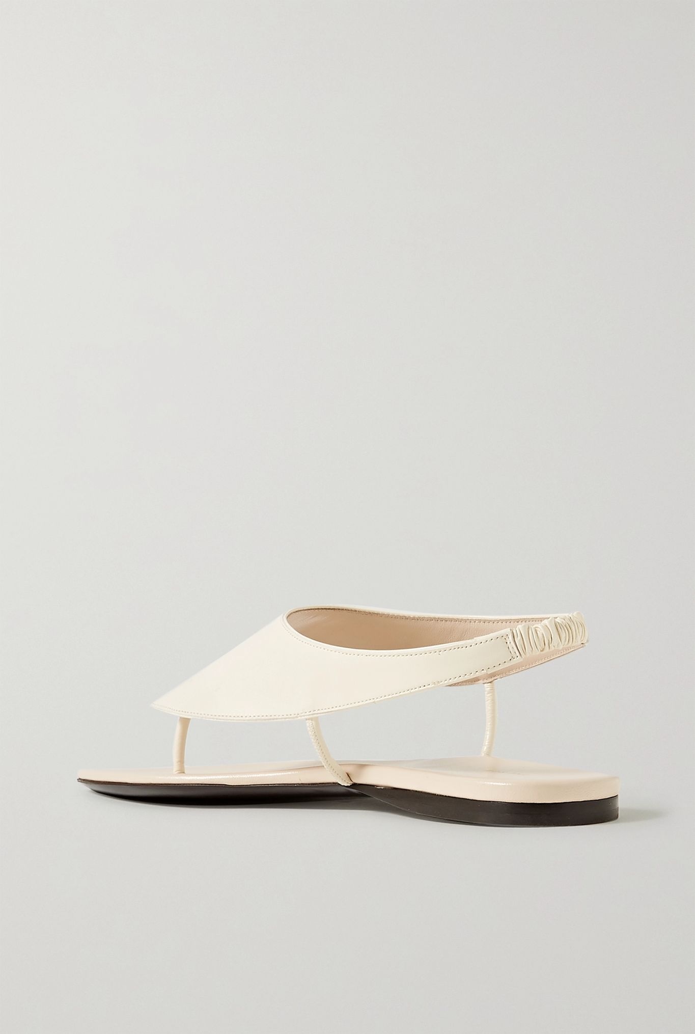 Ravello leather slingback sandals - 4