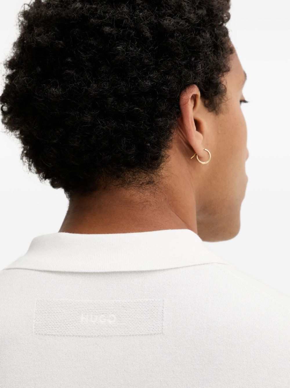logo-detail polo shirt - 4