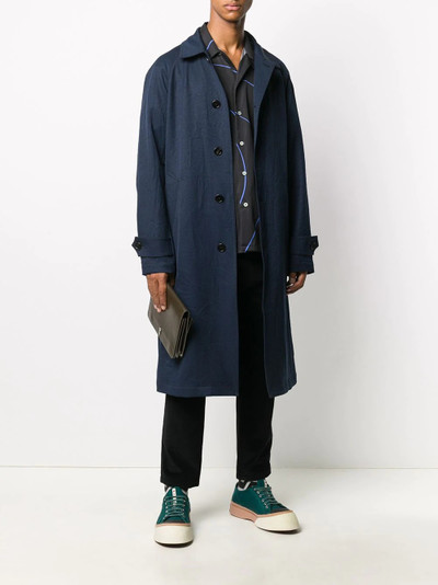 Marni single-breasted mid-length coat outlook