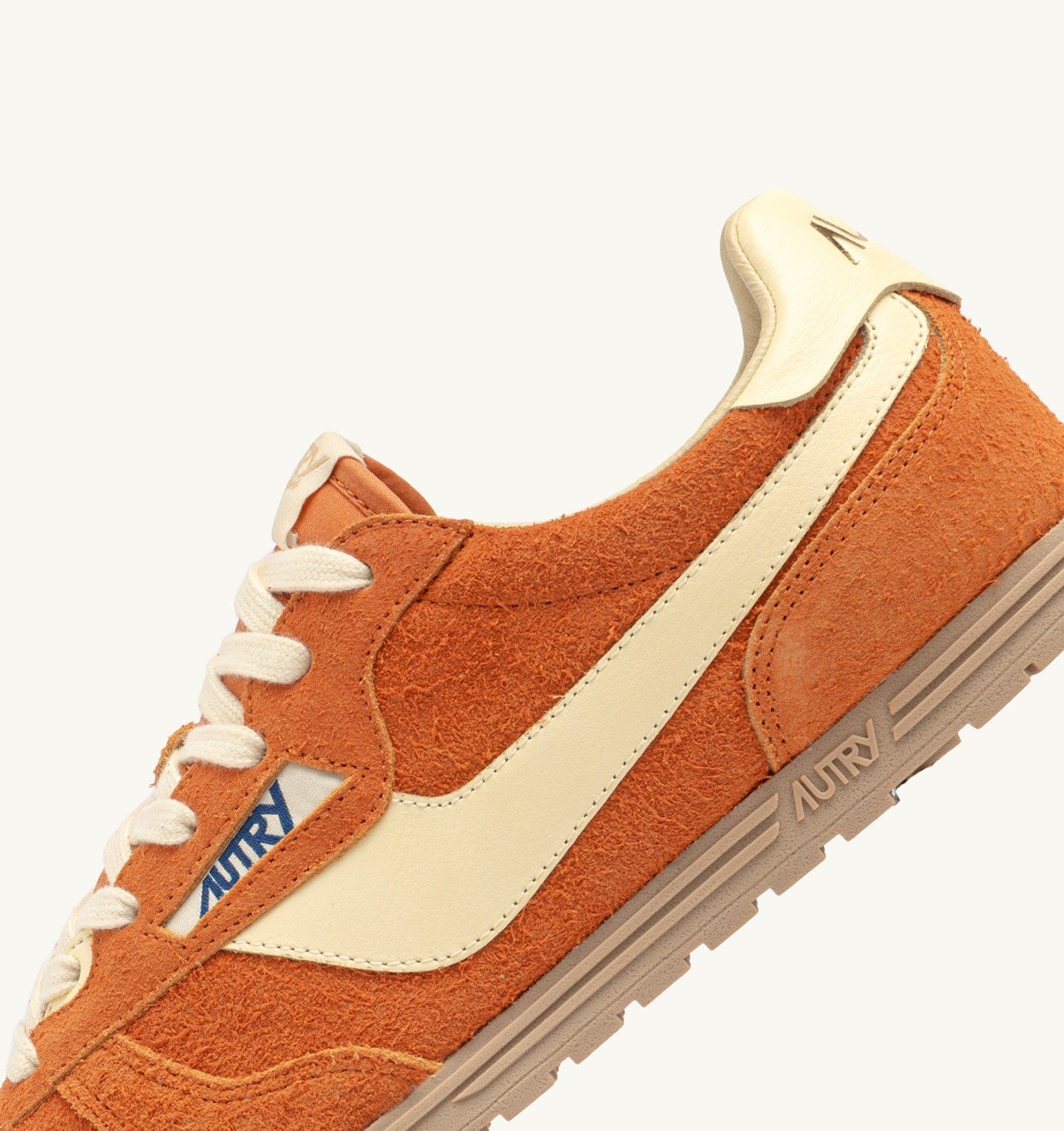 SNEAKERS WINDSPIN IN SUEDE AND LEATHER COLOR FANTA AND RUTABAGA - 6