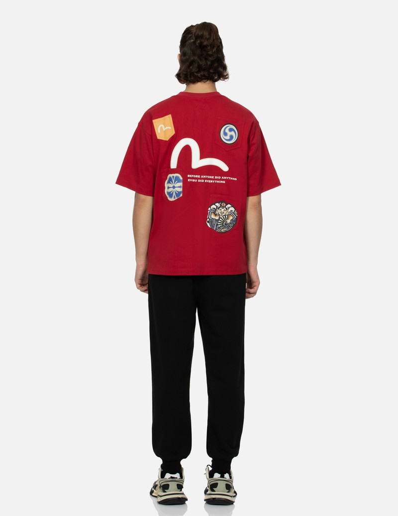 MULTI-PRINT AND MULTI-POCKET RELAX FIT T-SHIRT 5