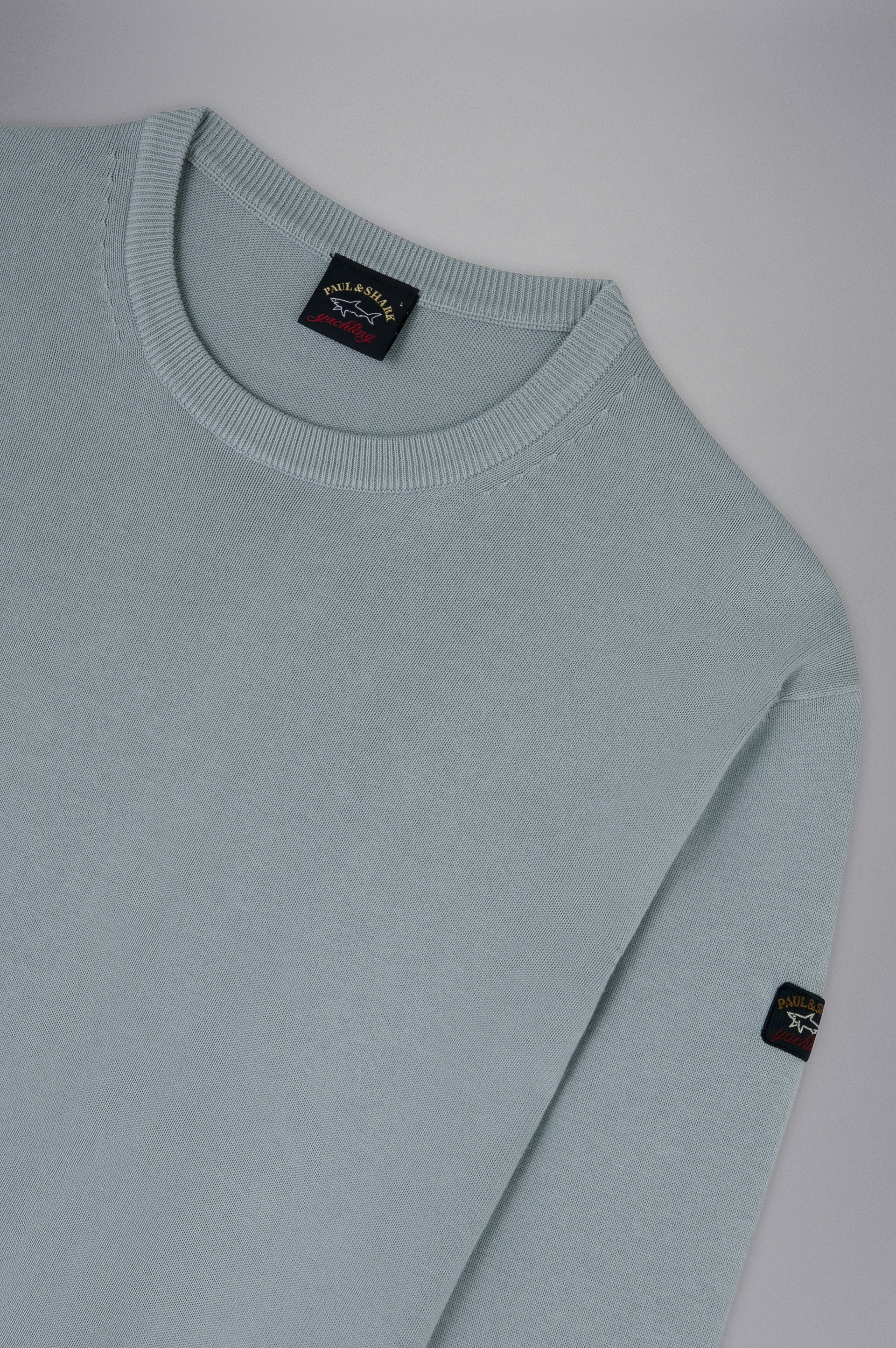 GARMENT DYED PIMA COTTON JUMPER - 5