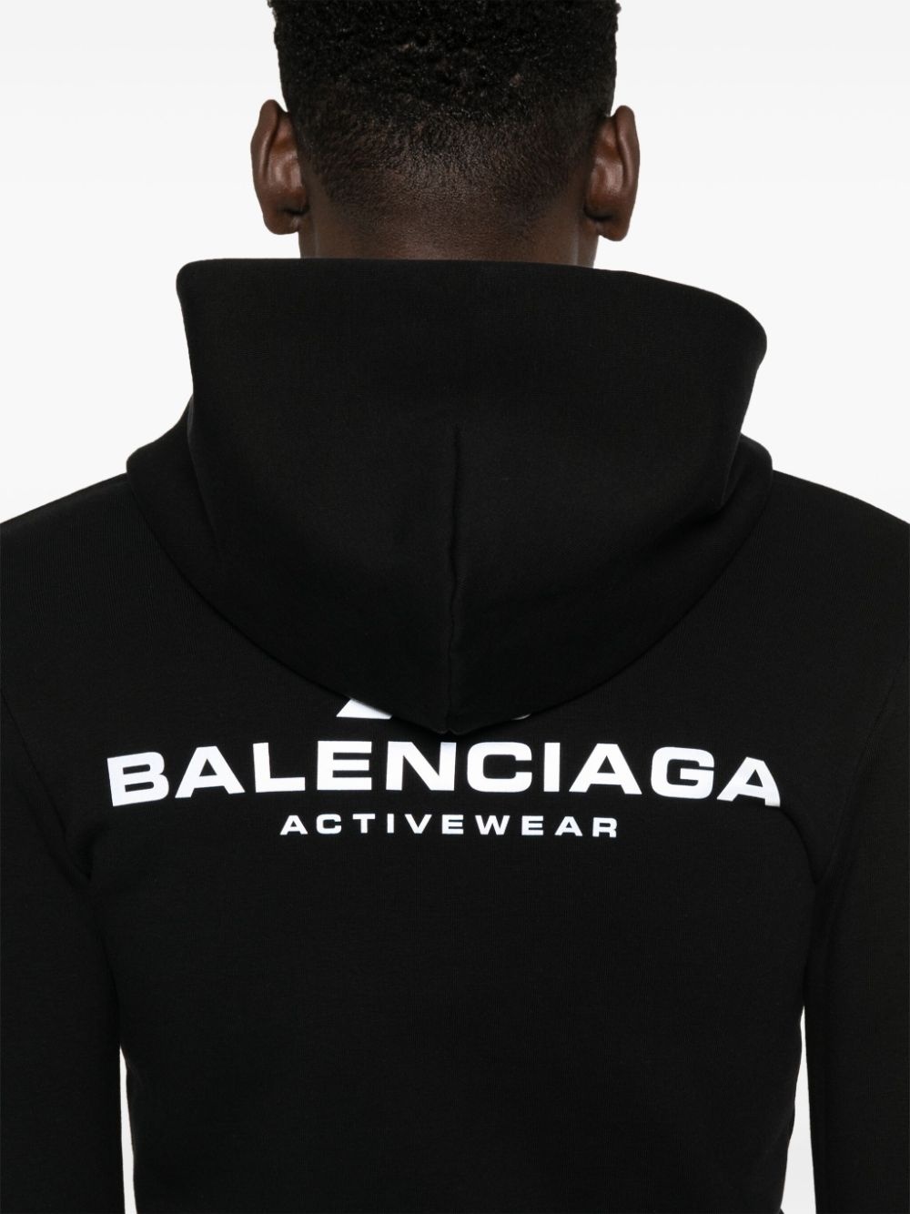 BALENCIAGA Activewear zip-up hoodie | REVERSIBLE