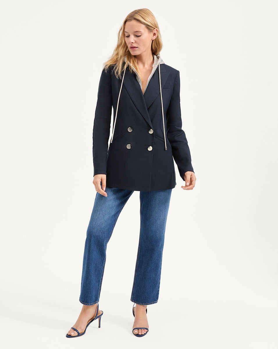 DALE LINEN DICKEY JACKET - 3