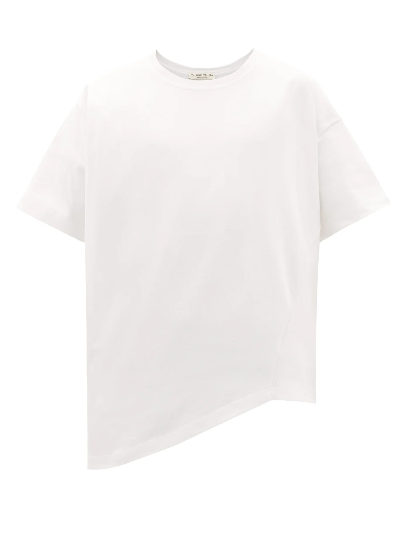 Twisted cotton-jersey T-shirt - 1