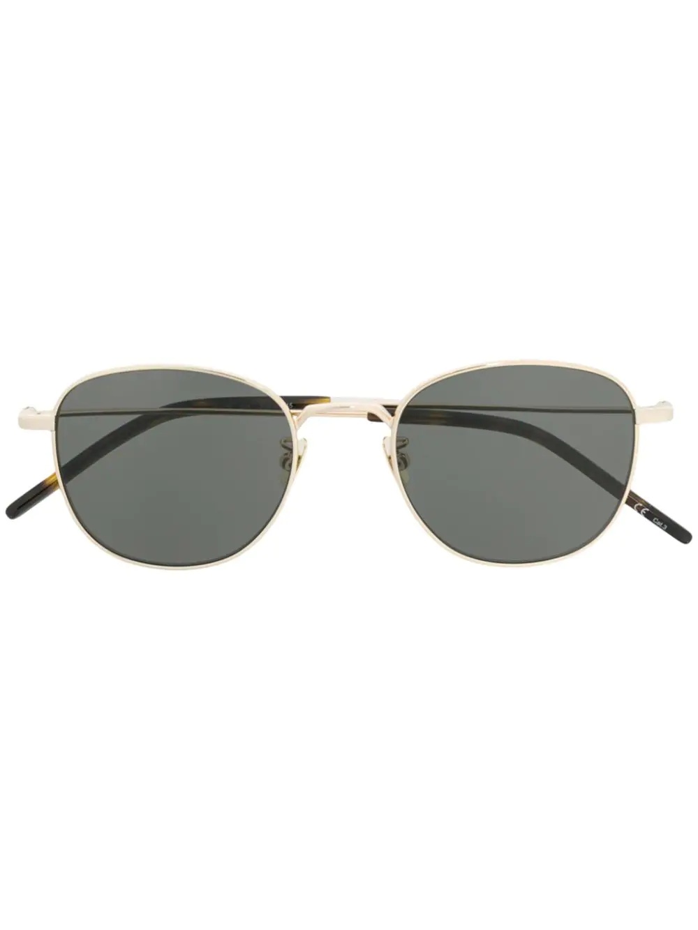 round frame sunglasses - 1